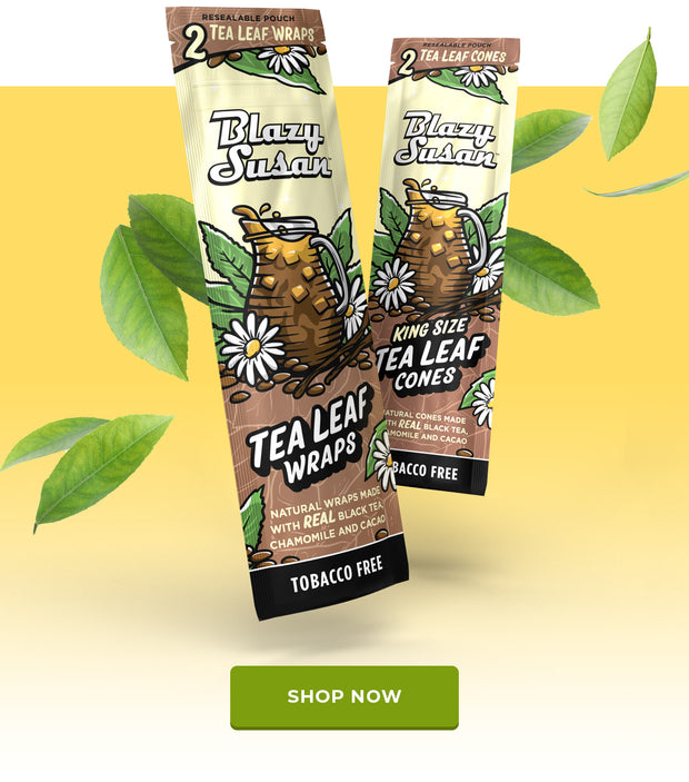 BLAZY SUSAN TEA LEAF CONES & WRAPS