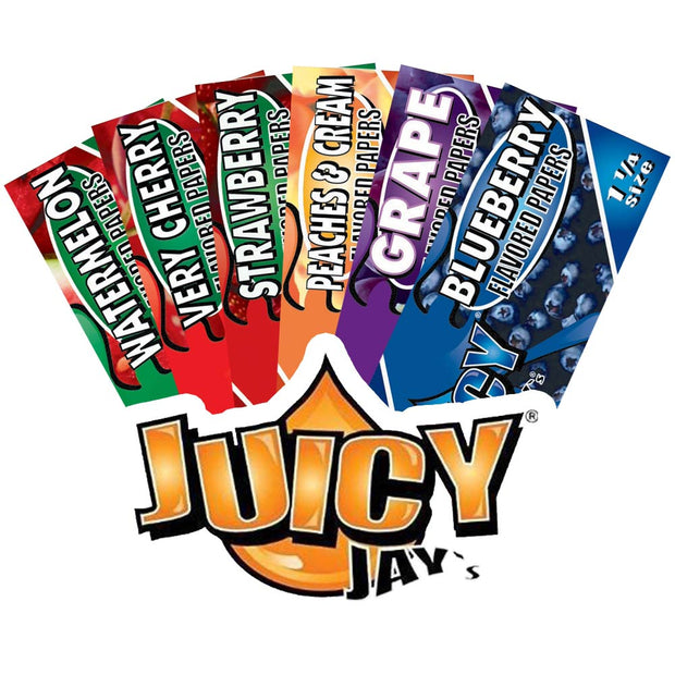 JUICY JAYS 1 1/4 FLAVORED ROLLING PAPER