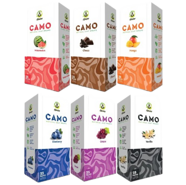 CAMO WRAPS 25PK 5CT.