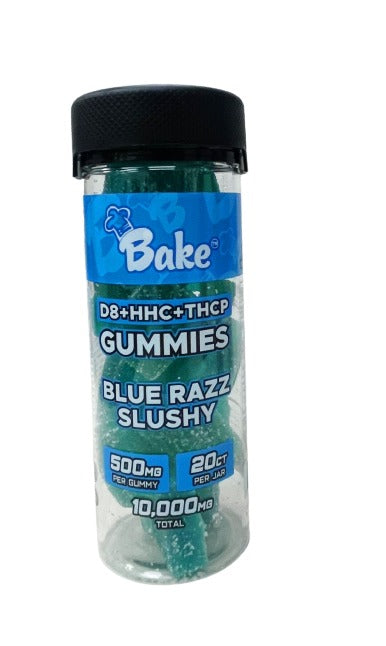 BAKE D8+HHC+TCHP GUMMIES 10000MG 20CT. JAR