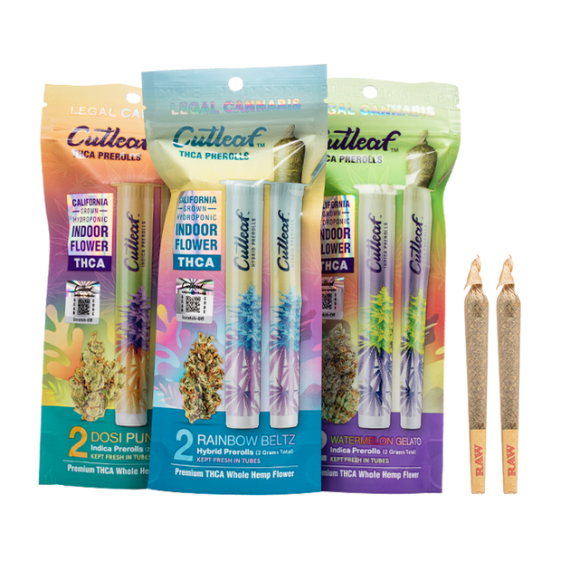 Cutleaf THCA Legal Cannabis Pre Roll 10ct