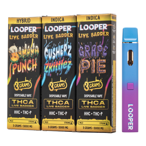 Looper Live Badder THCA HHC THC-P 3gm 5ct